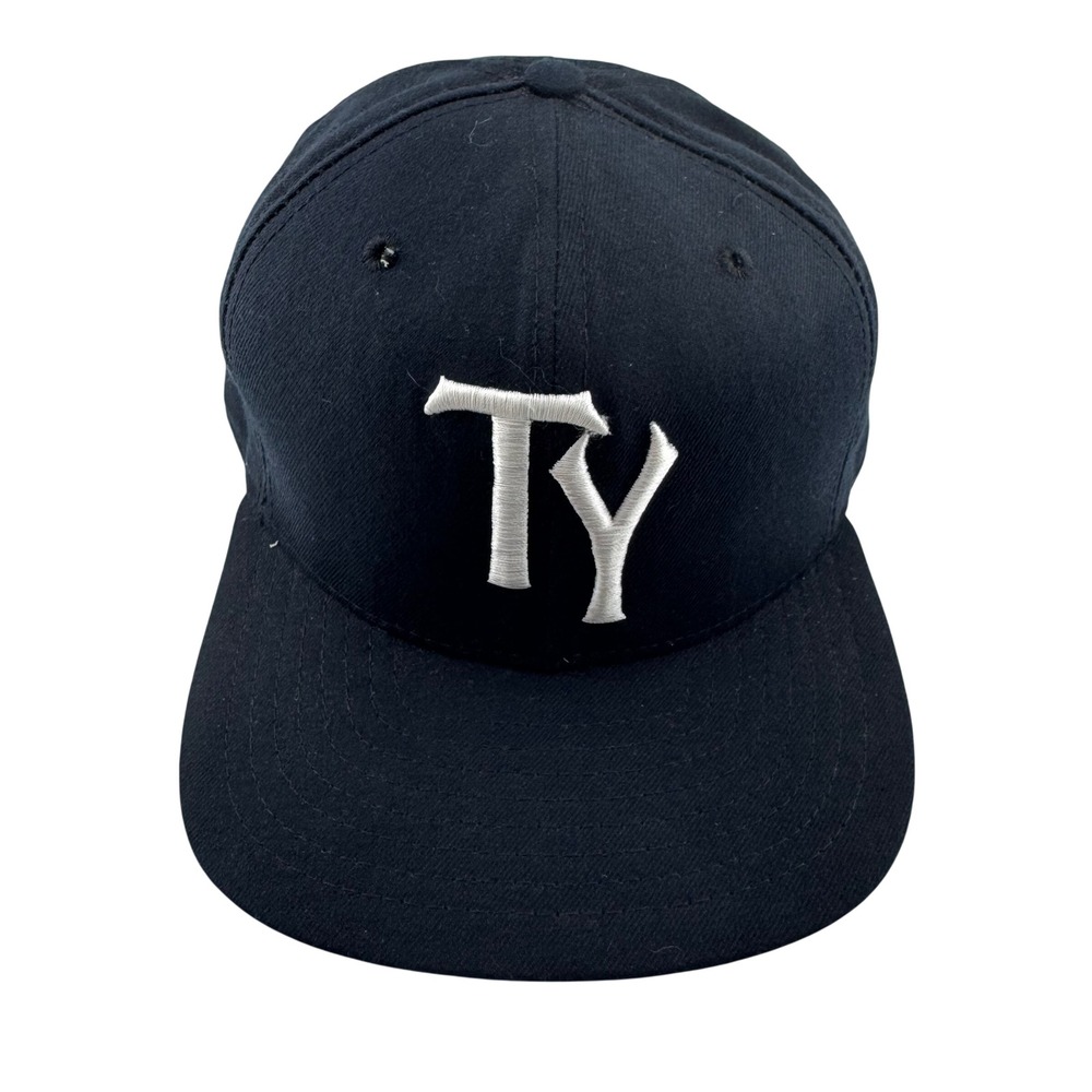 New Era Tampa Yankees Hat Mens OSFA Navy Blue Snapback MiLB Vintage Baseball Cap